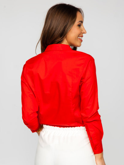 Women's Long Sleeve Shirt Red Bolf HH039