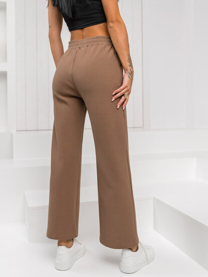 Women’s Pants Wide Leg Brown Bolf W5226