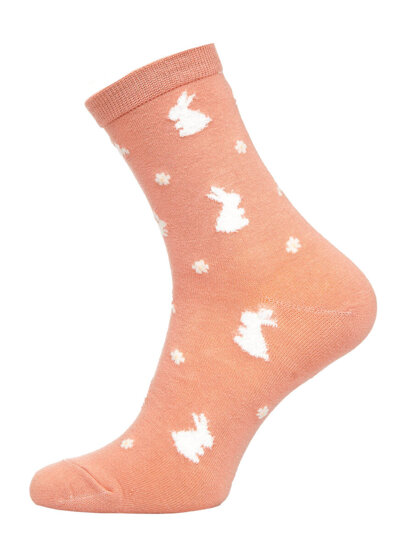 Women's Printed Socks Multicolour Bolf M7-6P-2 6 PACK