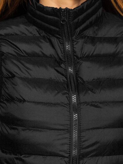 Women's Quilted Gilet Black Bolf 23077