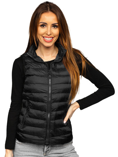 Women's Quilted Gilet Black Bolf 23077