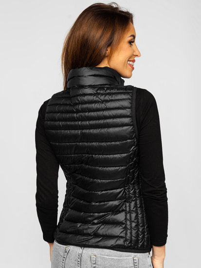 Women's Quilted Gilet Black Bolf B2705