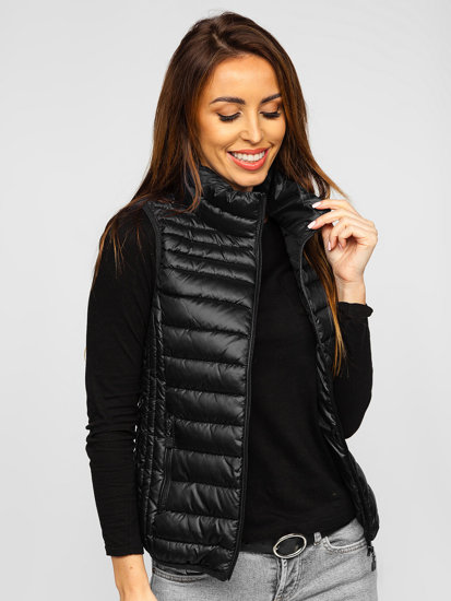 Women's Quilted Gilet Black Bolf B2705