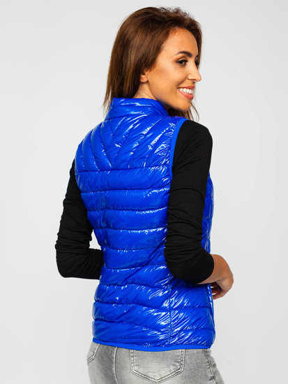 Women's Quilted Gilet Blue Bolf R0107A