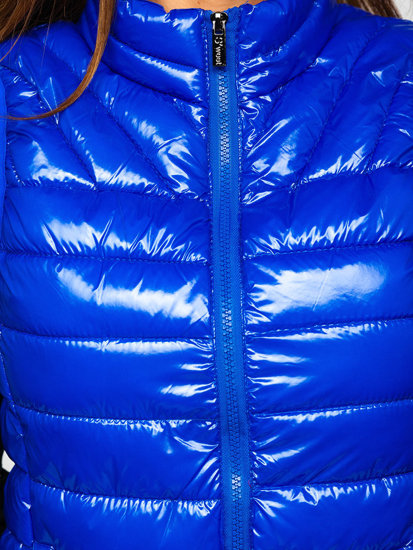 Women's Quilted Gilet Blue Bolf R0107A