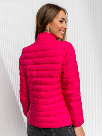 Women's Quilted Lightweight Jacket Pink Bolf 1141