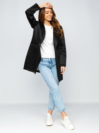 Women's Short Coat Black Bolf 20672