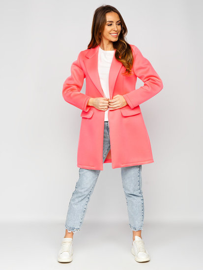 Women's Short Coat Pink Bolf 20672