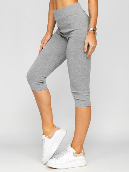 Women's Short Leggings Grey Bolf YW01045