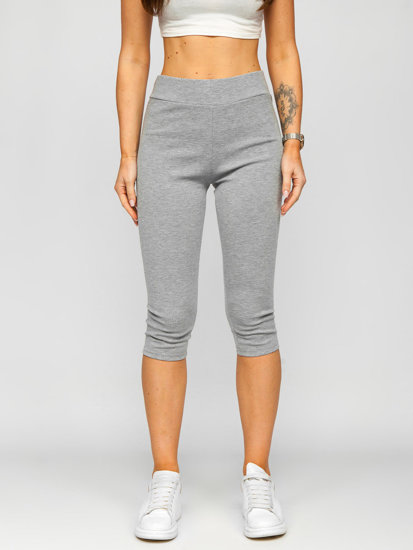 Women's Short Leggings Grey Bolf YW01045