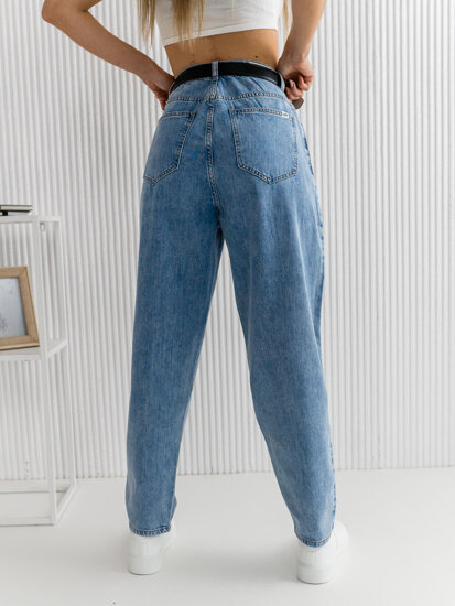 Women's Slouchy Jeans Blue Bolf BS583