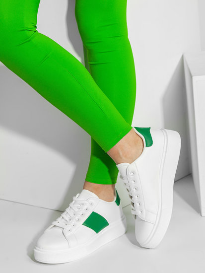 Women's Sneakers Green Bolf 956