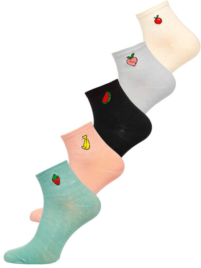 Women's Socks Multicolour Bolf NY0009-5P 5 PACK