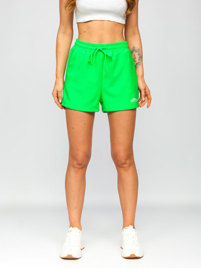 Women's Sweat Shorts Green Bolf HA22