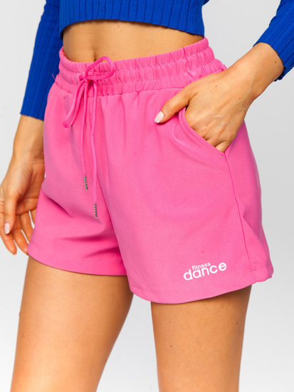 Women's Sweat Shorts Pink Bolf HA22