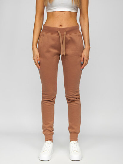 Women's Sweatpants Beige Bolf CK-01