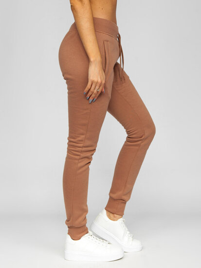 Women's Sweatpants Beige Bolf CK-01