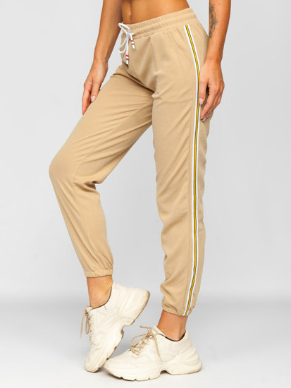 Women's Sweatpants Beige Bolf YW01020B