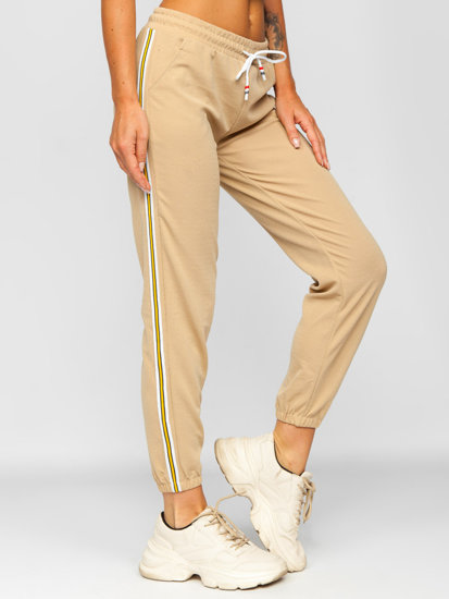 Women's Sweatpants Beige Bolf YW01020B