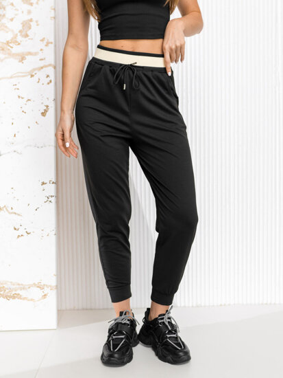 Women's Sweatpants Black Bolf YY30NM