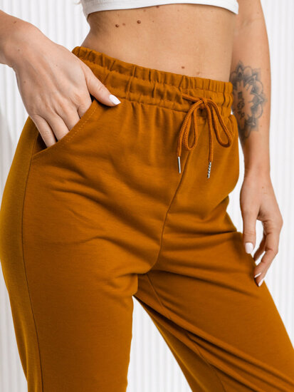 Women's Sweatpants Brown Bolf YY27NM