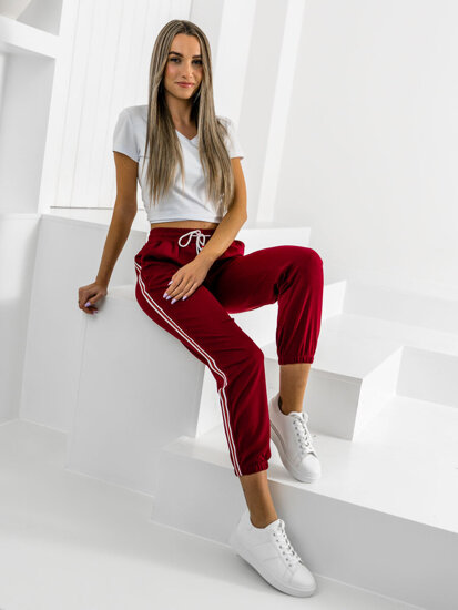 Women's Sweatpants Claret Bolf YW01020A