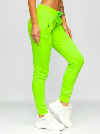 Women's Sweatpants Green-Neon Bolf CK-01