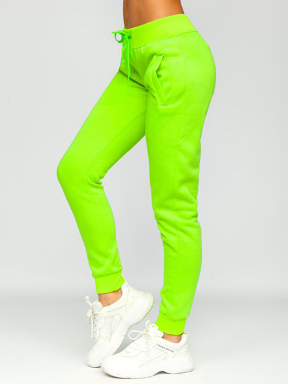 Women's Sweatpants Green-Neon Bolf CK-01