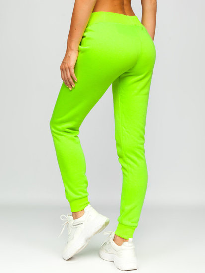 Women's Sweatpants Green-Neon Bolf CK-01