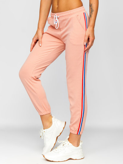 Women's Sweatpants Light Pink Bolf YW01020