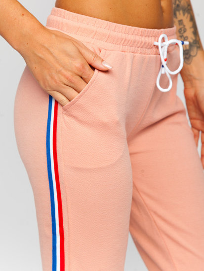 Women's Sweatpants Light Pink Bolf YW01020