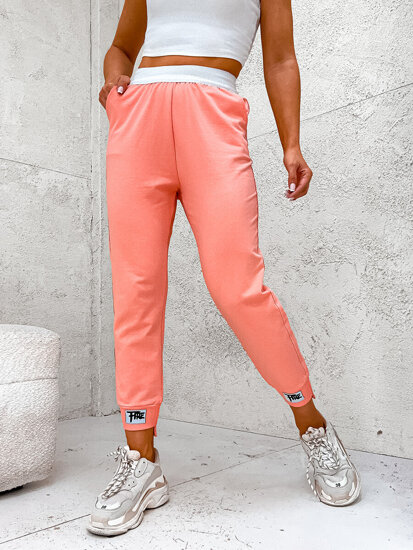 Women’s Sweatpants Peach Bolf VE91