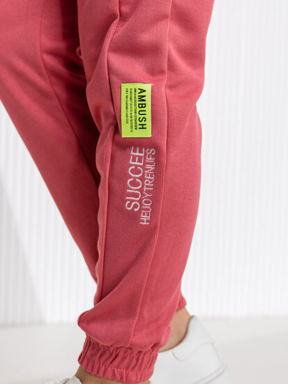 Women's Sweatpants Pink Bolf AF316NM