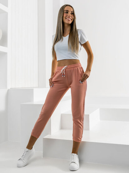 Women's Sweatpants Pink Bolf YW01020A