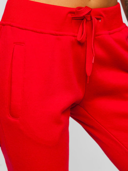 Women's Sweatpants Red Bolf CK-01