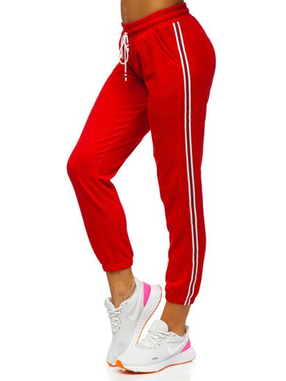 Women's Sweatpants Red Bolf YW01020A