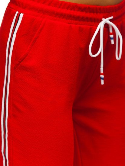 Women's Sweatpants Red Bolf YW01020A