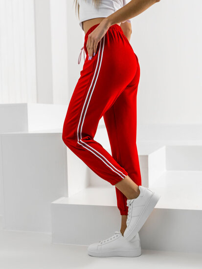 Women's Sweatpants Red Bolf YW01020A