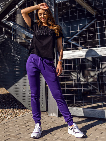 Women's Sweatpants Violet Bolf CK-01B