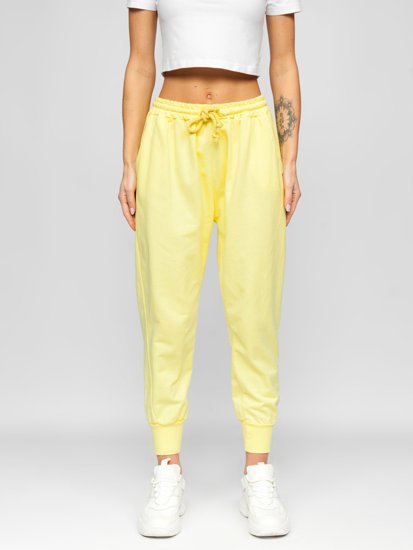 Women's Sweatpants Yellow Bolf 0011