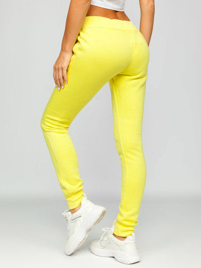 Women's Sweatpants Yellow Bolf CK-01