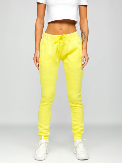 Women's Sweatpants Yellow Bolf CK-01