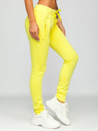 Women's Sweatpants Yellow Bolf CK-01