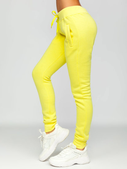 Women's Sweatpants Yellow Bolf CK-01