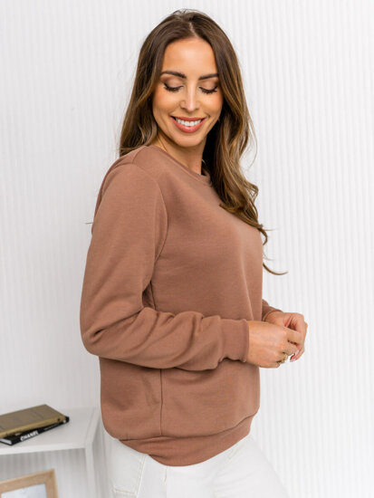 Women's Sweatshirt Beige Bolf W01