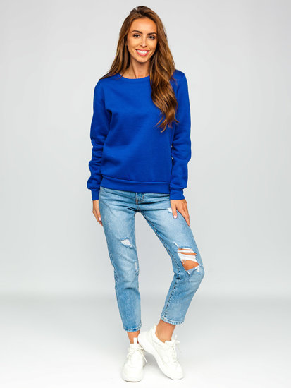 Women's Sweatshirt Cobalt Bolf W01