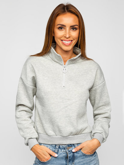 Women's Sweatshirt Grey Bolf KSW2023