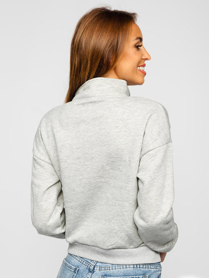 Women's Sweatshirt Grey Bolf KSW2023