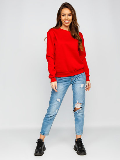 Women's Sweatshirt Red Bolf W01