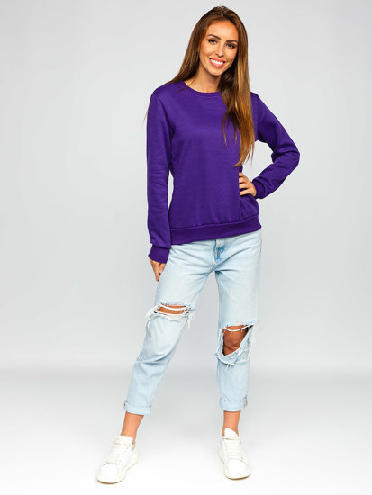 Women's Sweatshirt Violet Bolf W01